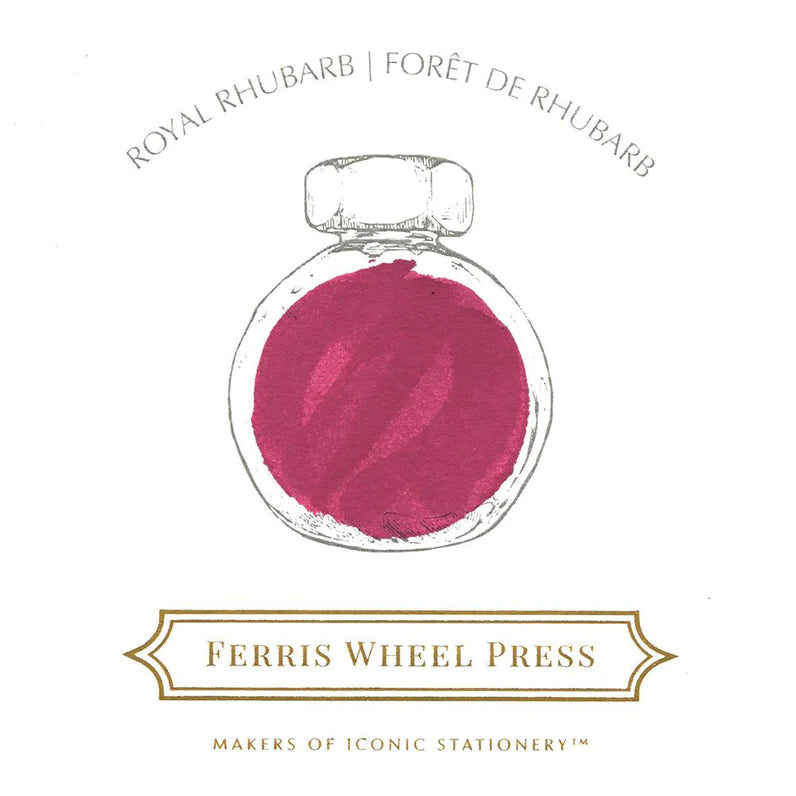 Ferris Wheel Press “Royal Rhubarb” 38ml Bottled Ink