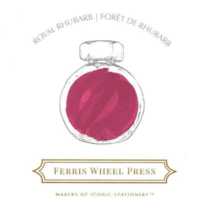 Ferris Wheel Press “Royal Rhubarb” 38ml Bottled Ink