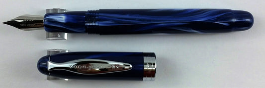 Noodler's Lapis Inferno Ahab Flex Fountain Pen