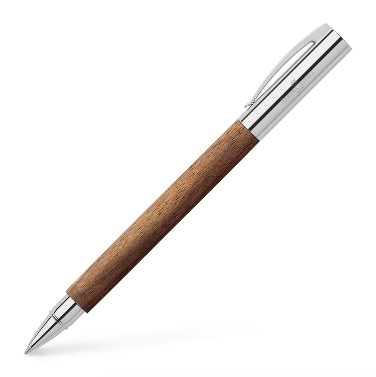 Faber-Castell Ambition Walnut Wood Rollerball Pen