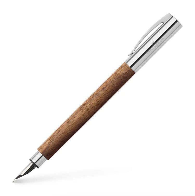 Faber-Castell Ambition Walnut Wood Fountain Pen