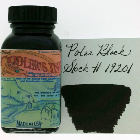 Noodler's Polar Black Bottled Ink