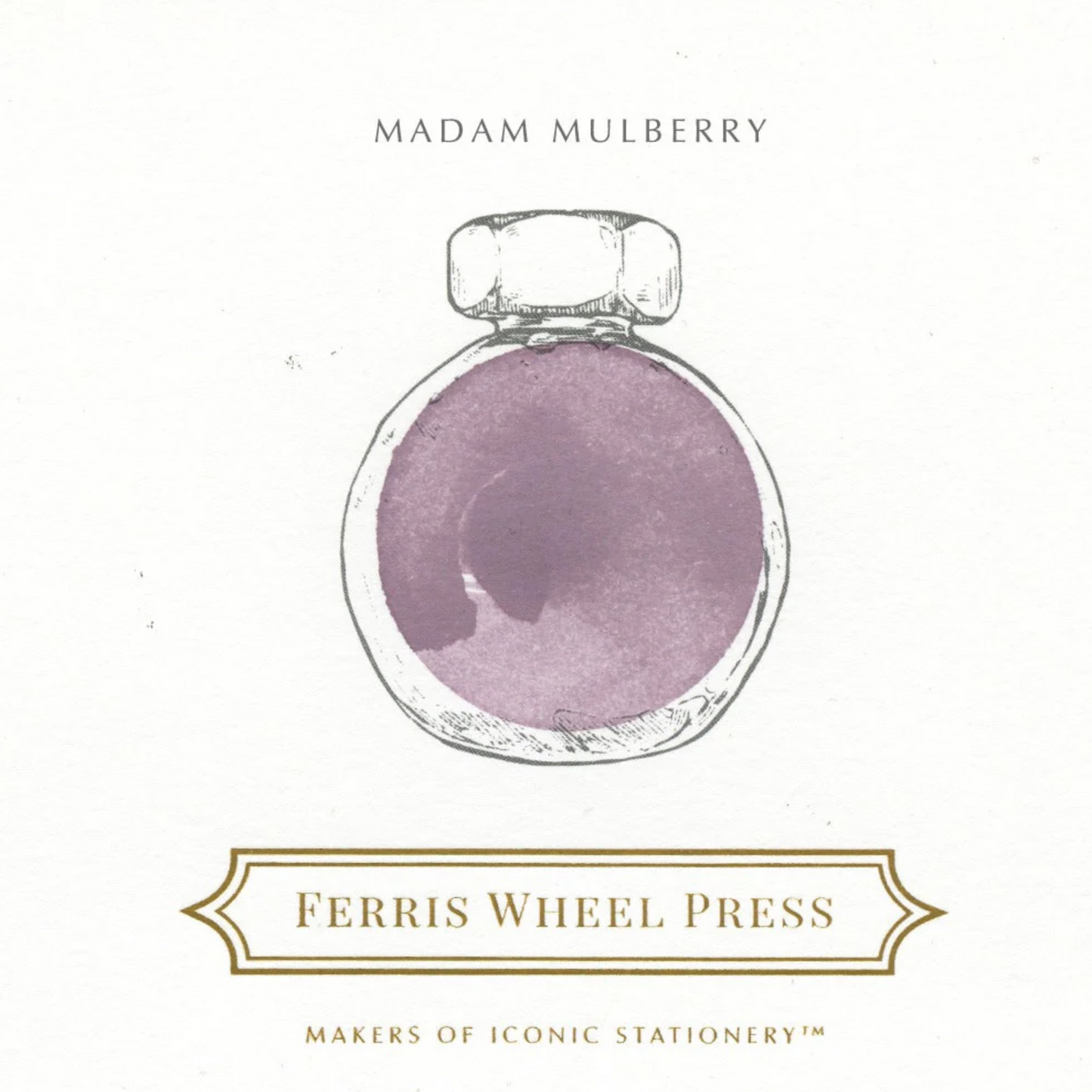 Ferris Wheel Press "Madam Mulberry" 38ml Bottled Ink