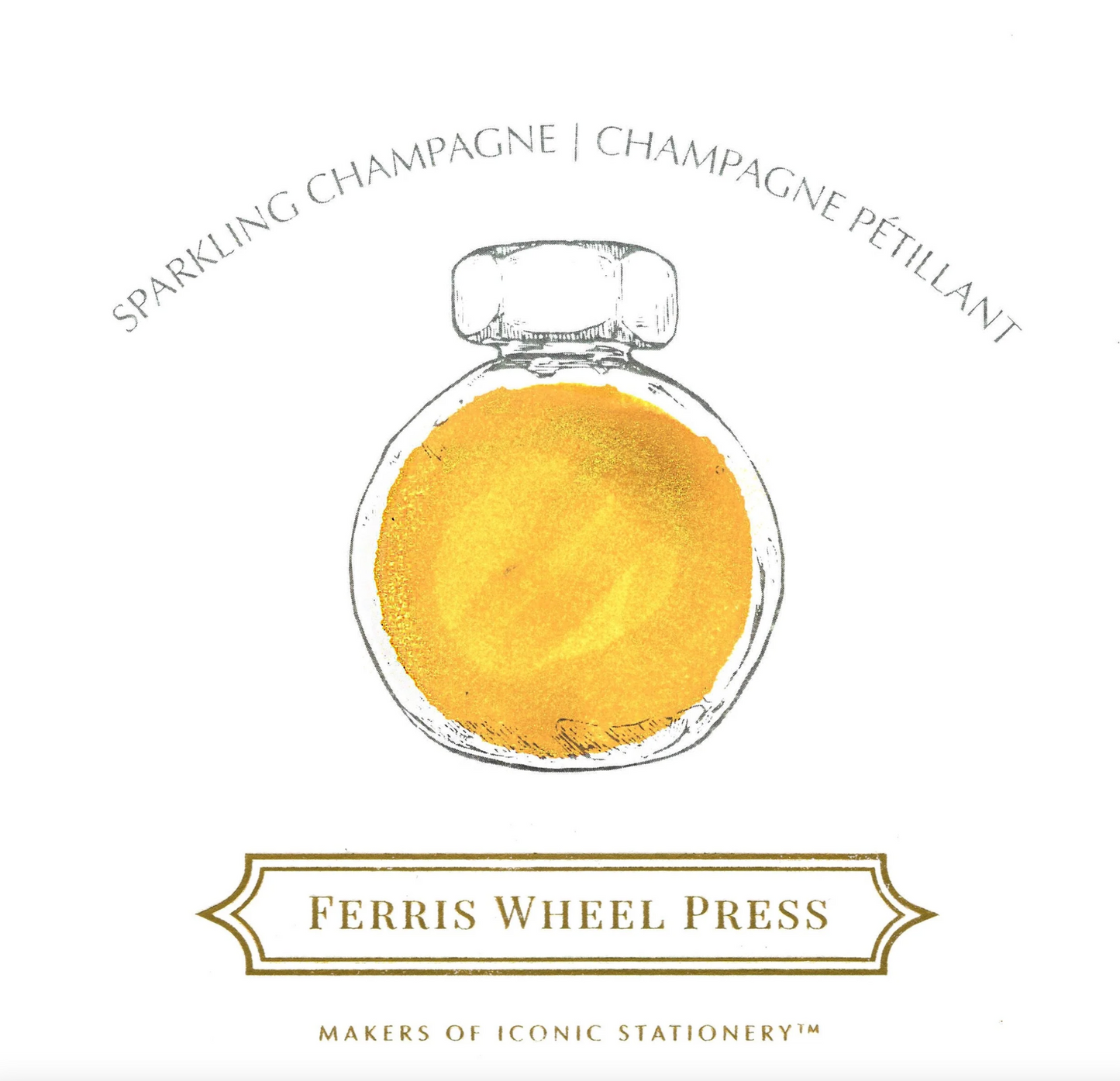 Ferris Wheel Press "Sparkling Champagne" 38ml Bottled Ink