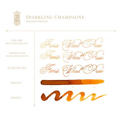 Ferris Wheel Press "Sparkling Champagne" 38ml Bottled Ink