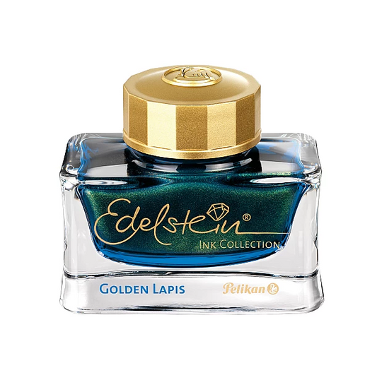 Pelikan Edelstein Ink of the Year 2024 Golden Lapis Ink Bottle