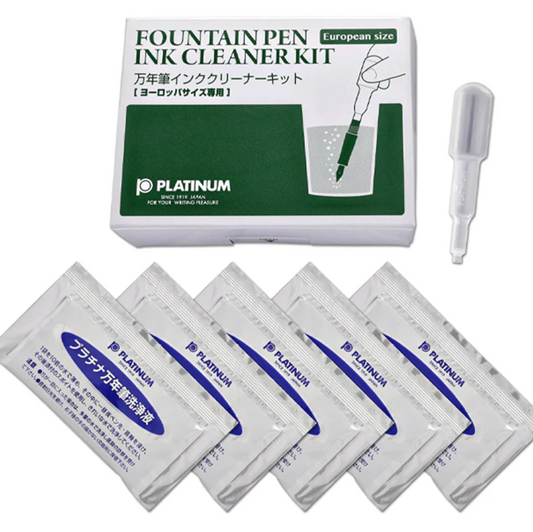 Platinum Ink Cleaner Kit for European Fountain Pens