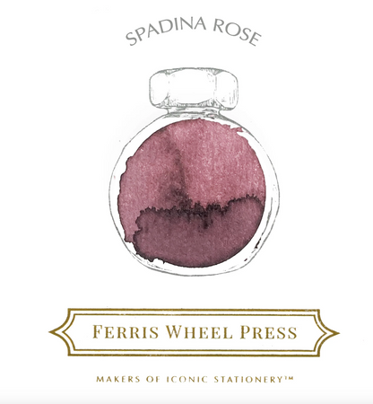 Ferris Wheel Press "Spadina Rose" 38ml Bottled Ink