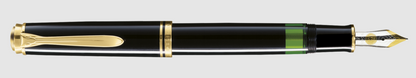 Pelikan Souveran M600 Black Fountain Pen- 14KT nib