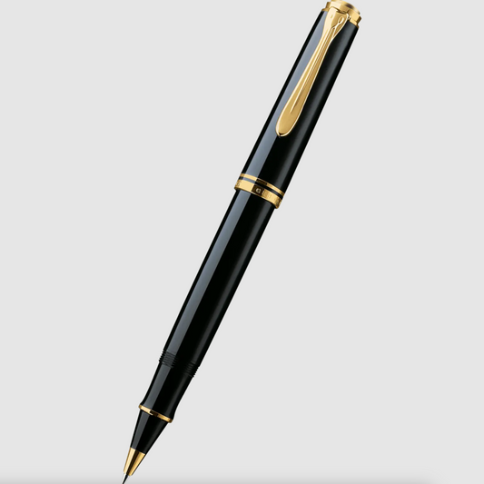 Pelikan Souveran R600 Black Rollerball Pen