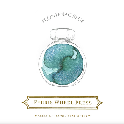 Ferris Wheel Press "Frontenac Blue" 38mL Bottled Ink