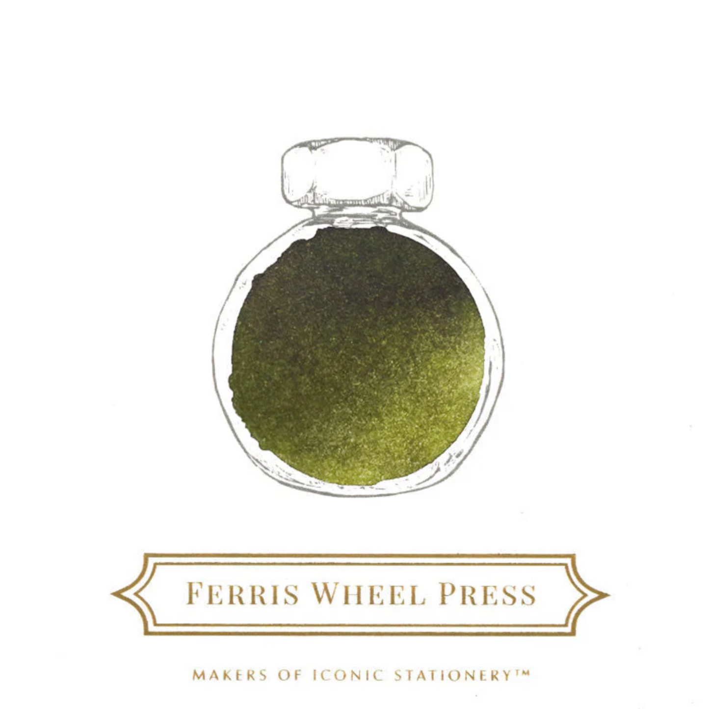 Ferris Wheel Press "Peter Moss" 85mL Bottled Ink