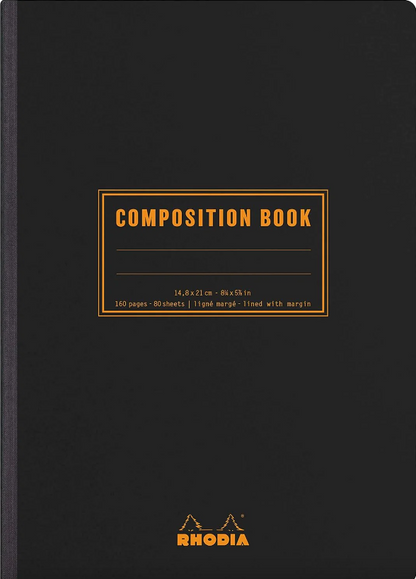 Rhodia - Classic Black Composition Book