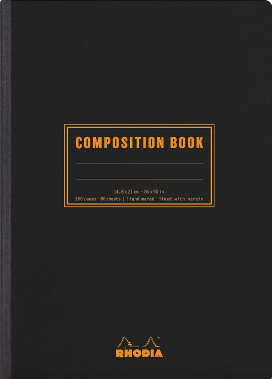 Rhodia - Classic Black Composition Book