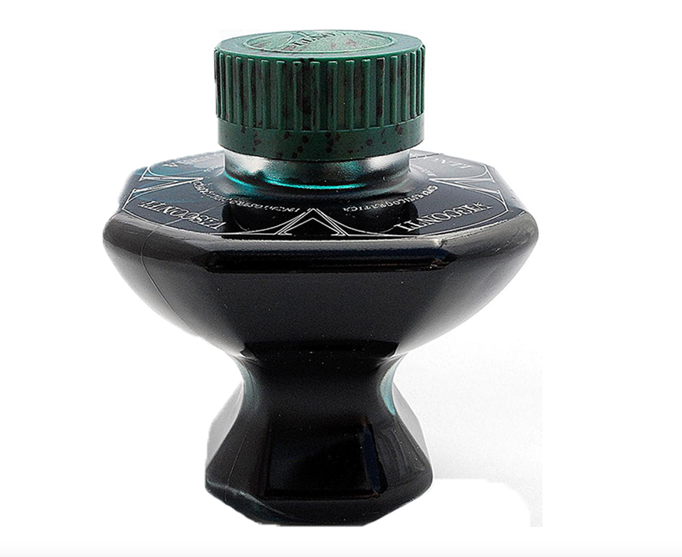 Visconti Green Ink Bottle Glass 60ml