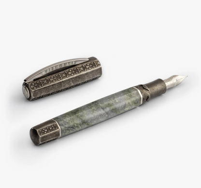 Visconti Il Magnifico Green Marble Fountain Pen