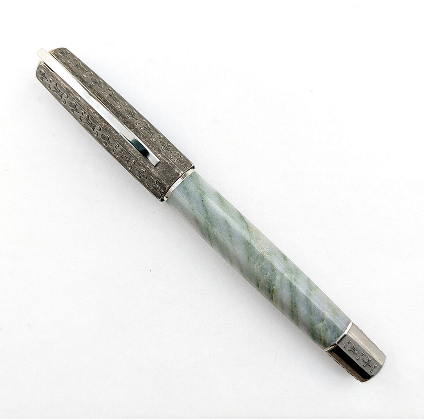 Visconti Il Magnifico Green Marble Fountain Pen