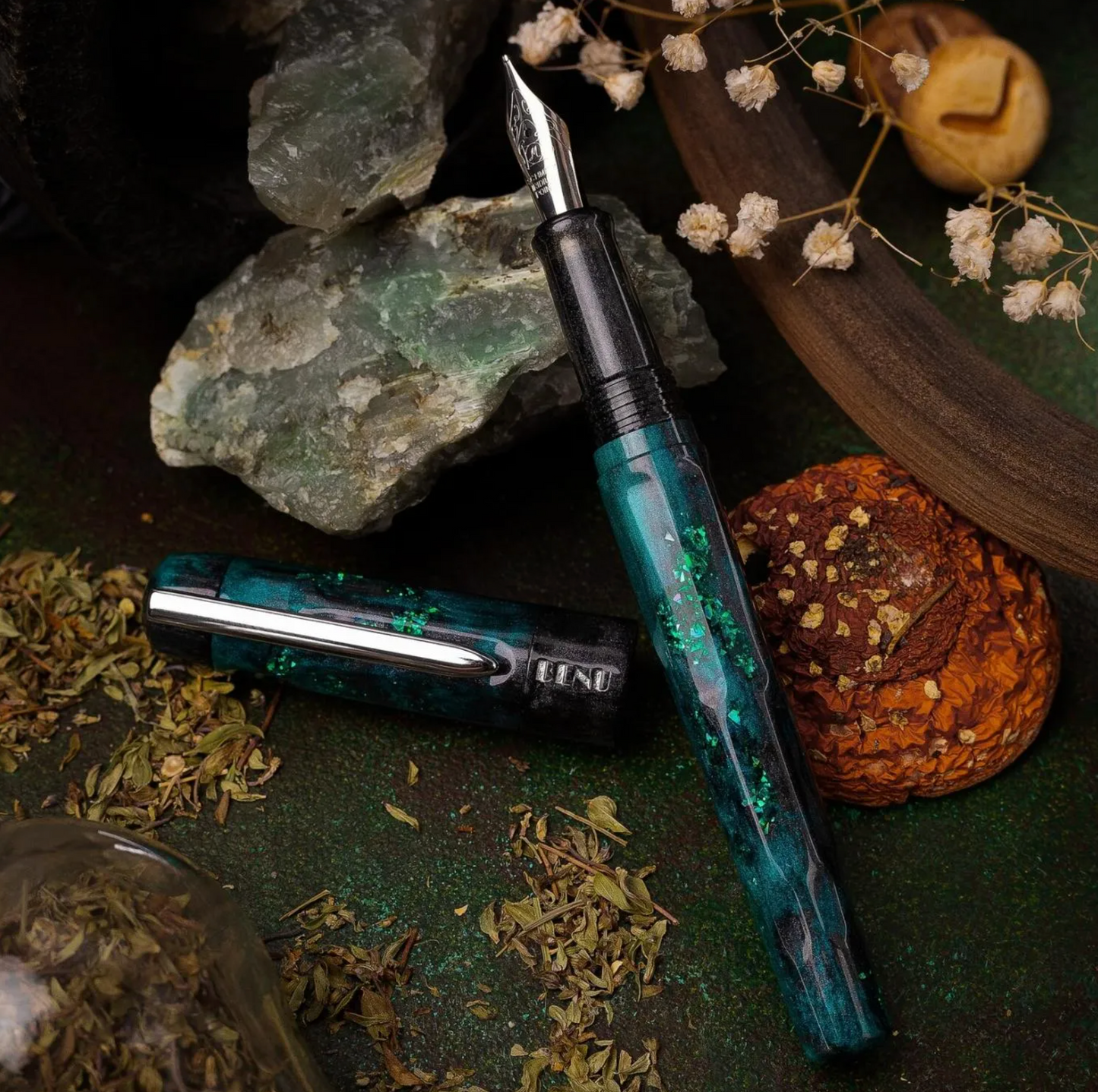 Benu Talisman Cat's Eye Fountain Pen