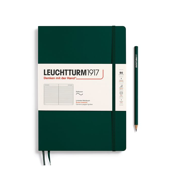 Leuchtturm1917 B5 Composition Softcover Notebook-Ruled