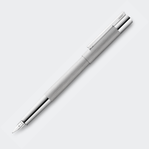 Lamy Scala Brushed Steel Fountain Pen