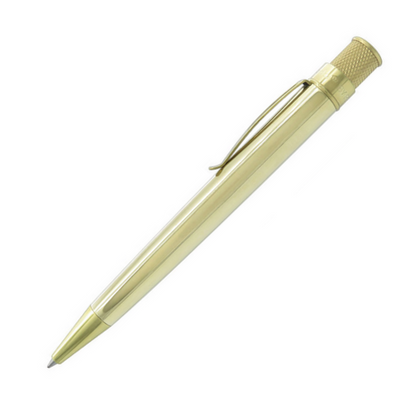 Retro 51 Tornado Vintage Metalsmith "Raw Brass" Rollerball Pen