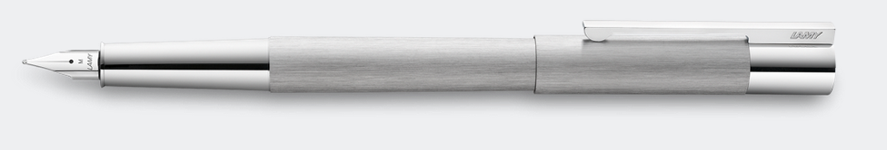 Lamy Scala Brushed Steel Fountain Pen