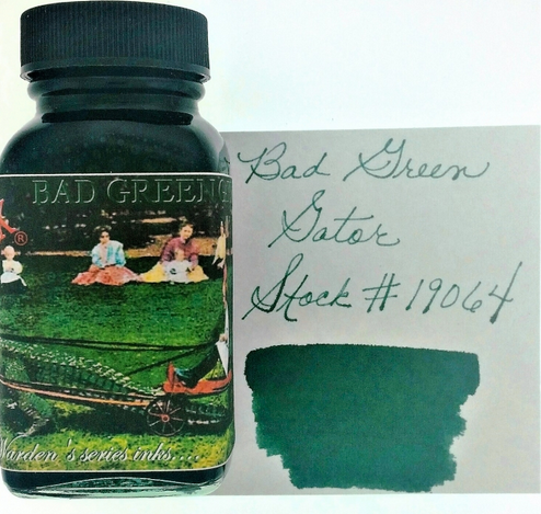 Noodler's Bad Green Gator Bottled Ink