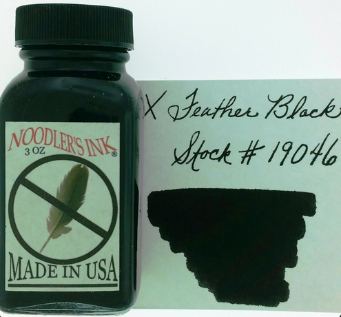 Noodler's X-Feather Black Bottled Ink