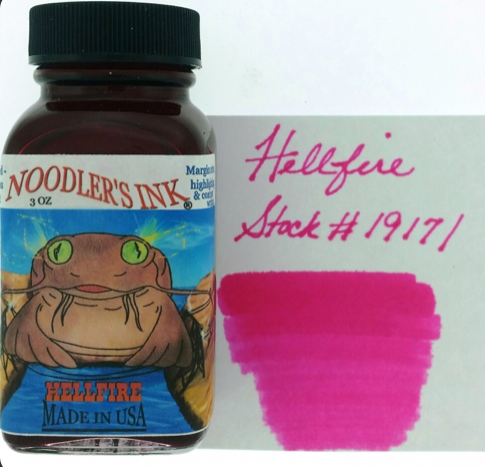 Noodler's Hellfire Bottled Ink