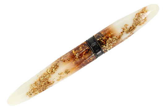 Benu Briolette Luminous Amber Fountain Pen