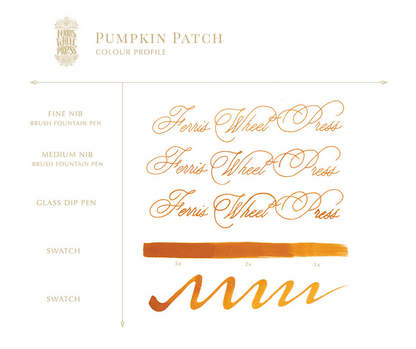 Ferris Wheel Press "Pumpkin Patch" 38ml Bottled Ink