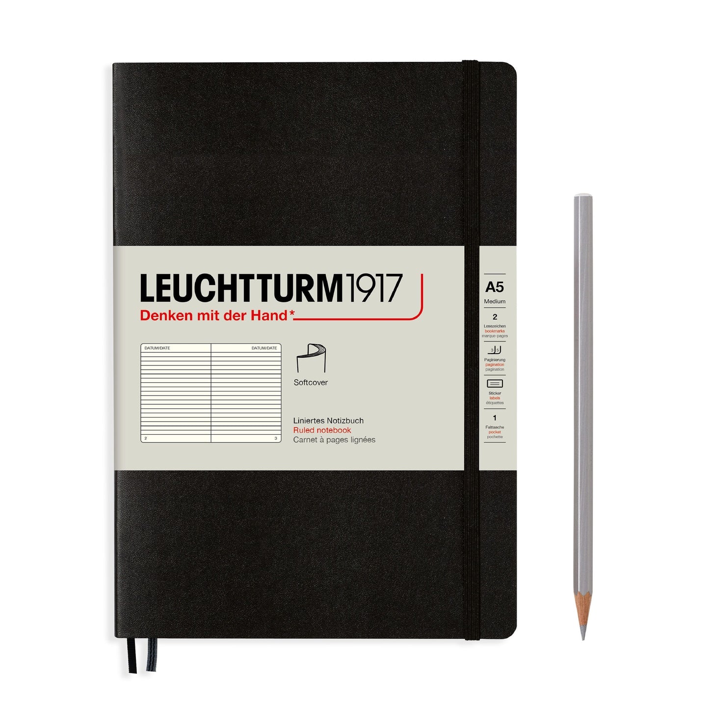 Leuchtturm1917 A5 Softcover Notebook