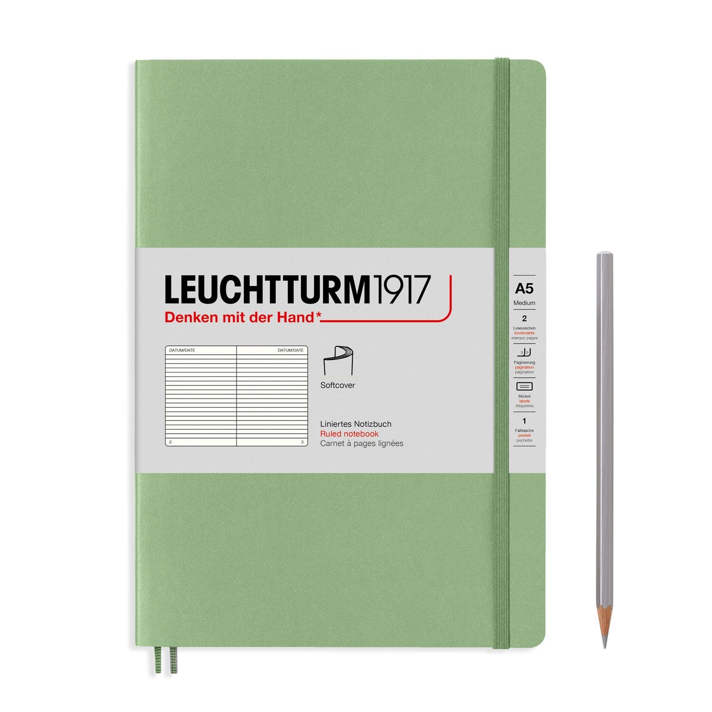 Leuchtturm1917 A5 Softcover Notebook